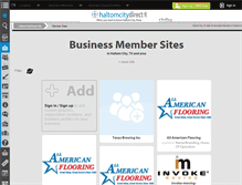 Tablet Screenshot of members.haltomcitydirect.info